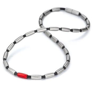 TeNo Colliers OLIVECHAIN Ruby Red 45cm