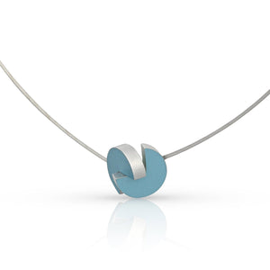 Ketting GEESJE inschuivende rondjes Blauw C280B