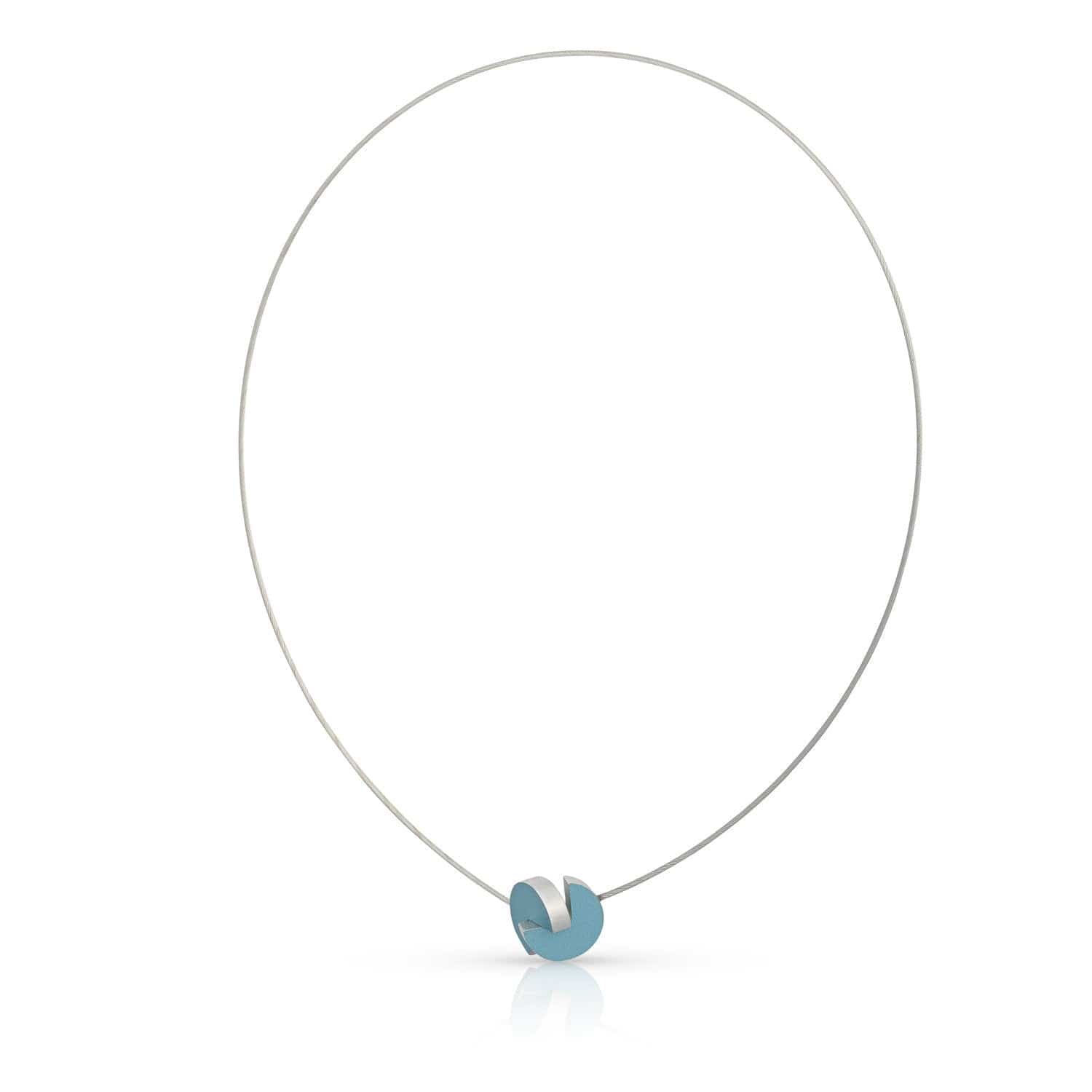 Ketting GEESJE inschuivende rondjes Blauw C280B