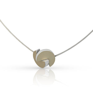 Ketting GEESJE inschuivende rondjes Goud C280G