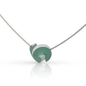 Ketting GEESJE inschuivende rondjes Groen C280GR