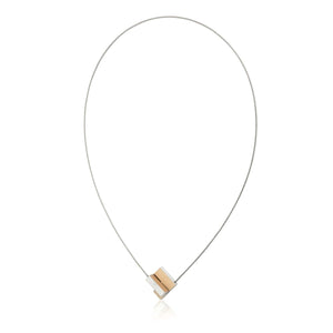 Ketting HILLIE inschuivende vierkantjes C281G